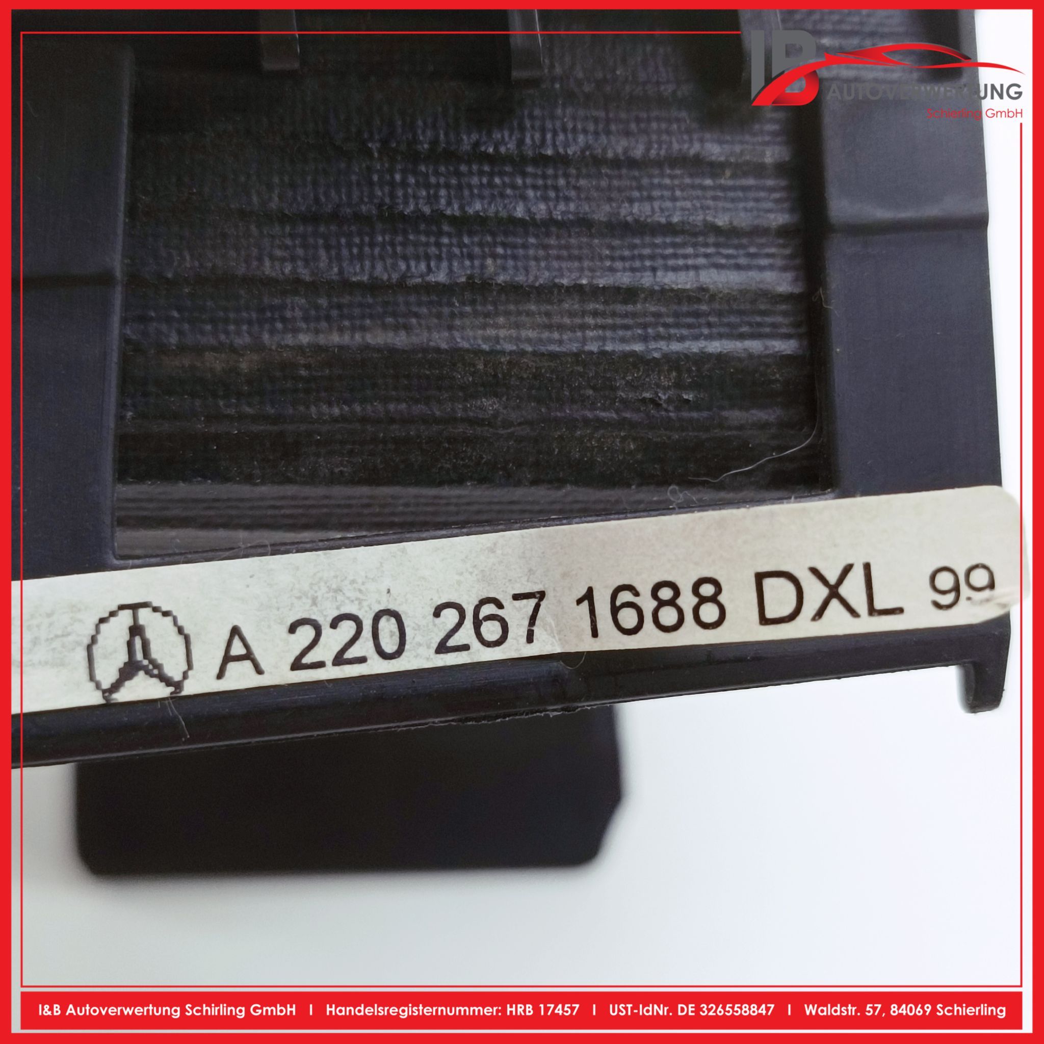 Abdeckung SchaltkulisseMERCEDES BENZ S-KLASSE W220 S320