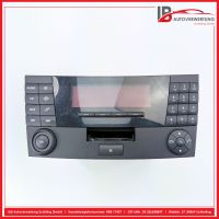 Radio Bedienschalter Autoradio<br>MERCEDES BENZ E-KLASSE W211 E270 CDI