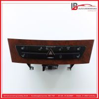Schalter Sitzheizung - bel�ftung Mittelkonsole<br>MERCEDES BENZ CLS C219 350 CGI