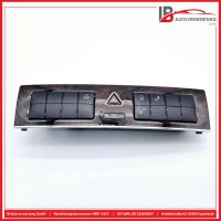 Schalter Kopfst�tzenverstellung Warnblinker<br>MERCEDES-BENZ C-KLASSE W203 C200 CDI