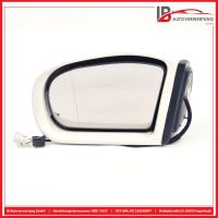Au�enspiegel links 7 2 PIN ALABASTERWEISS<br>MERCEDES E-KLASSE S211 KOMBI E220 CDI